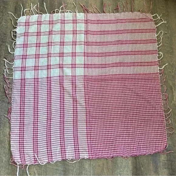 FREE 🆕Checkered Print Scarf - Picture 5 of 14